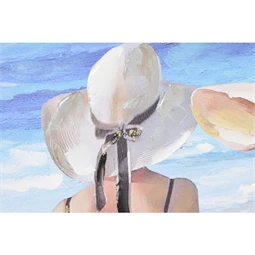 Kép lányok a strandon 120x3x60 cm 2 féle