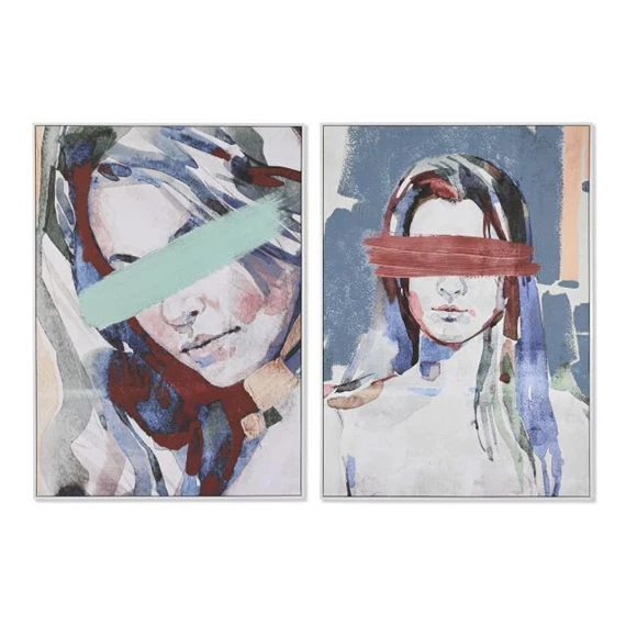 Kép nő absztrakt 103x4,3x143 cm 2 féle