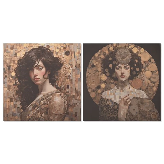 Kép nő 120x3x120 cm 2 féle