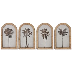 Kép pálma keretes 22,5x2,4x35,5 cm 4 féle