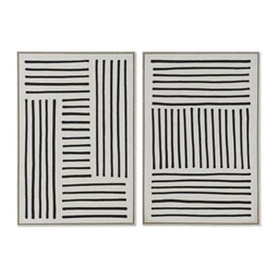 Kép vonalas, keretes 83x4x123 cm 2 féle