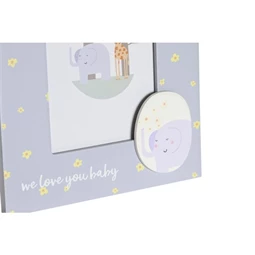 Képkeret elefántos 17x1,5x22 cm 2 féle