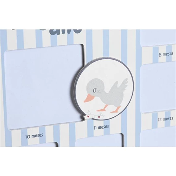 Képkeret többfotós, kacsás 37x1,5x37 cm 2 féle