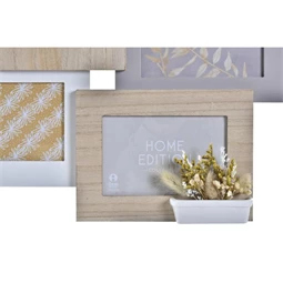 Képkeret többfotós, virágos 55x4x41 cm 2 féle