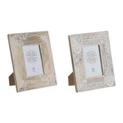 Képkeret elefánt és kéz mintás 10x15 cm 2 féle