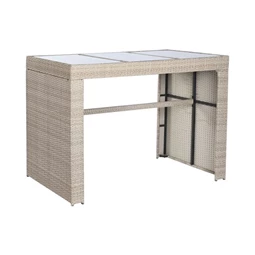 Kerti garnitúra szett 143x80x100 cm S/7