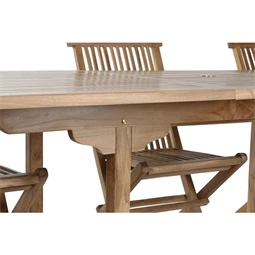 Kerti garnitúra szett 180x100x75 cm S/9