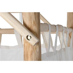 Kerti heverő, dupla napellenzős 200x180x200 cm