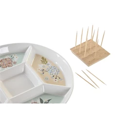 Kínáló előételhez 23,5x23,5x3 cm