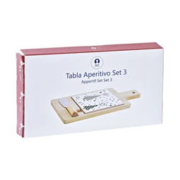 Kínáló szett előételhez 21,5x11,8x1,5 cm S/3