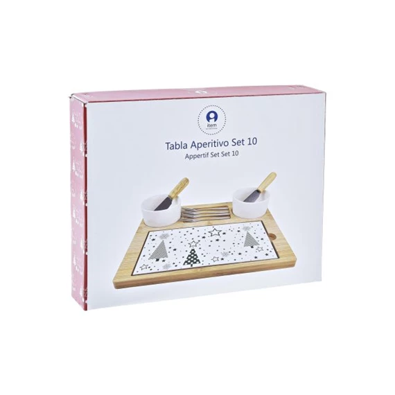 Kínáló szett 25x20x8 cm S/10