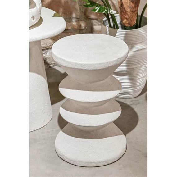 Kisasztal kör alakú 31x31x45 cm