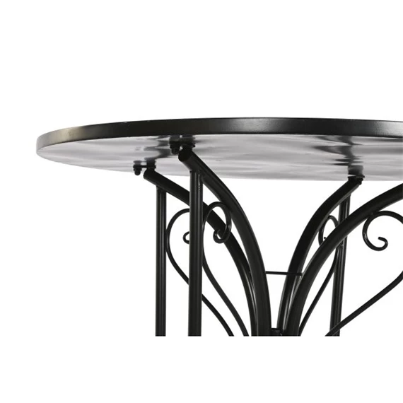 Kisasztal kovácsoltvas mozaik mintával 80x80x76 cm