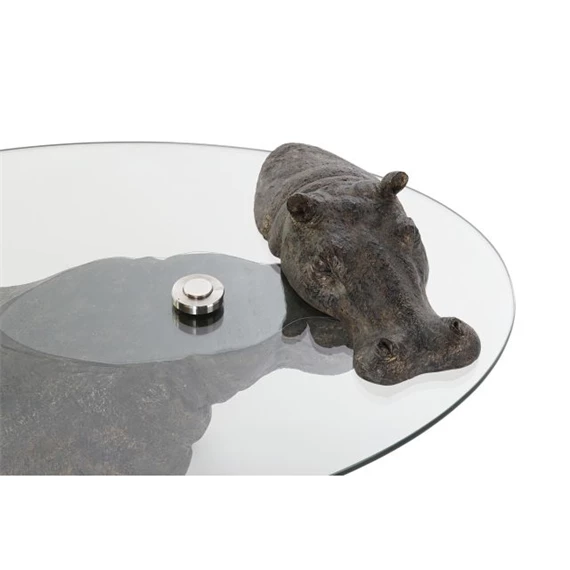 Kisasztal víziló 80x50x37 cm