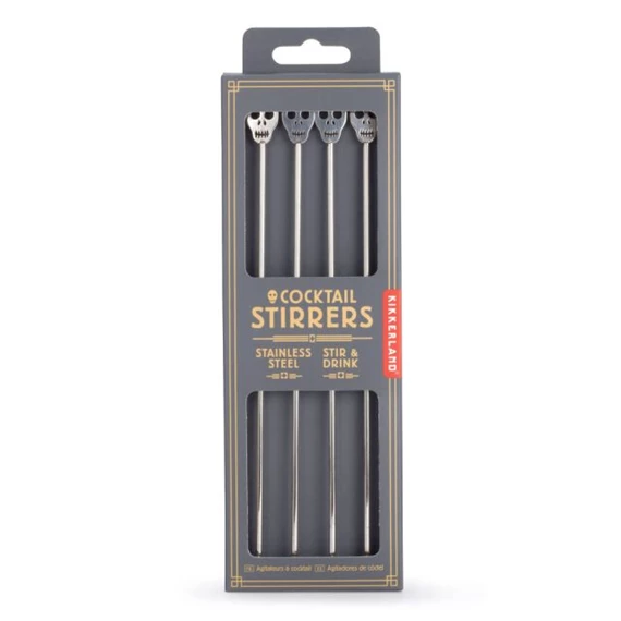 Koktélkeverő pálca, koponyás S/5