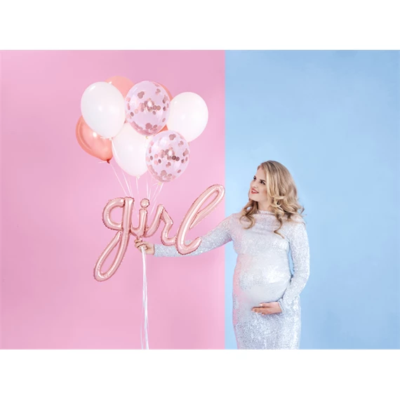 Konfetti körök rózsaarany 15 g