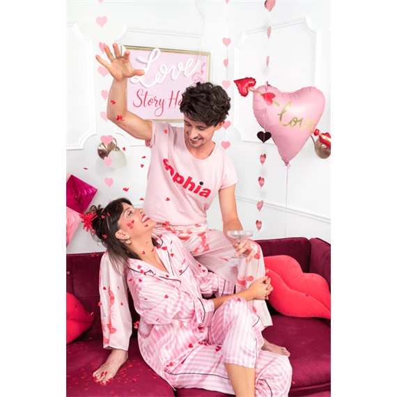 Konfetti szívek 1,6x1,6 cm piros 15 g