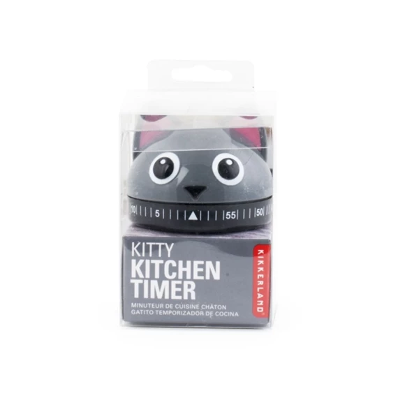 Konyhai óra, macska 6,07x4,99x6,17 cm