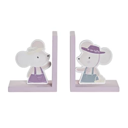 Könyvtámasz egérrel 12,5x9,5x14,5 cm 2 féle