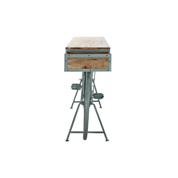 Konzolasztal biciklivel 195x40x91 cm