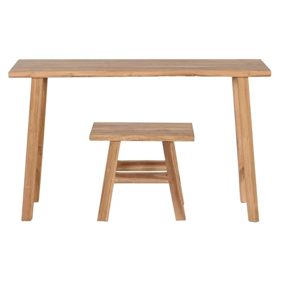 Konzolasztal szett 120x30x76 cm S/2