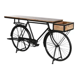 Konzolasztal bicikli 195x40x91 cm