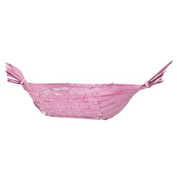 Kosár bélelt, csónak alakú 63x10 cm