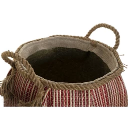 Kosár fonott 31x31x30 cm 2 féle