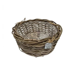 Kosár kerek bélelt 30x14 cm