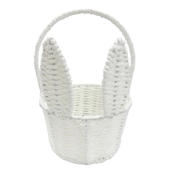 Kosár nyuszifüles 20x20x26 cm