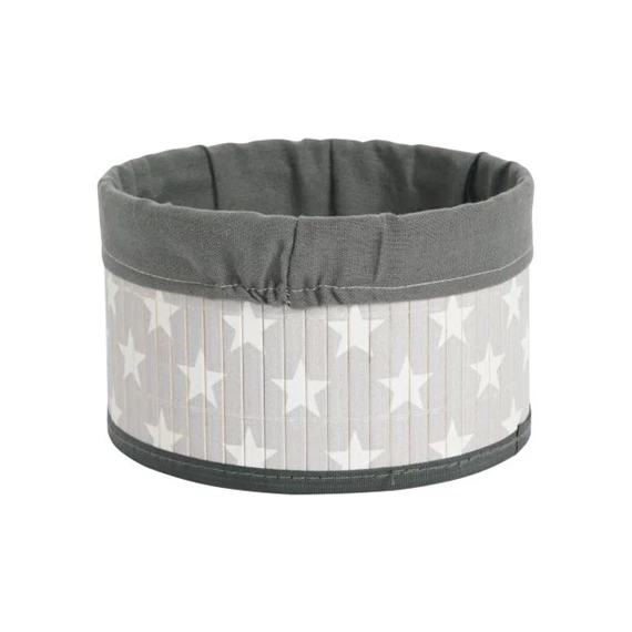 Kosár szett csillagos 30x30x17 cm S/4