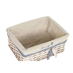 Kosár szett halas 47x35x56 cm S/5