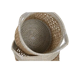 Kosár szett kerek 38x38x44 cm S/2
