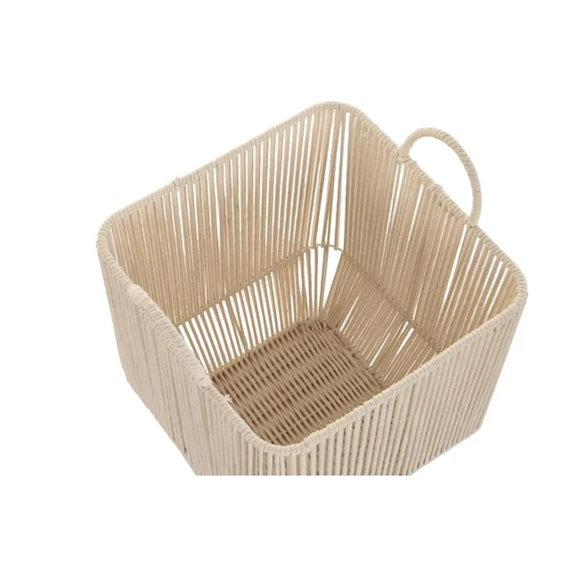 Kosár szett 37x37x45 cm S/3