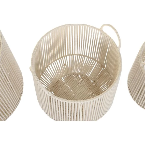 Kosár szett 38x38x45 cm S/3