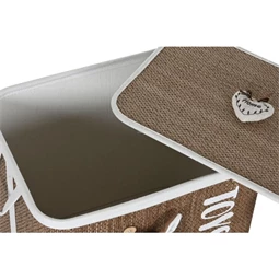 Kosár szett rókás 44x34x45 cm