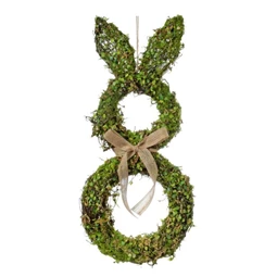 Koszorú nyúl alakú akasztós 22x4x55 cm