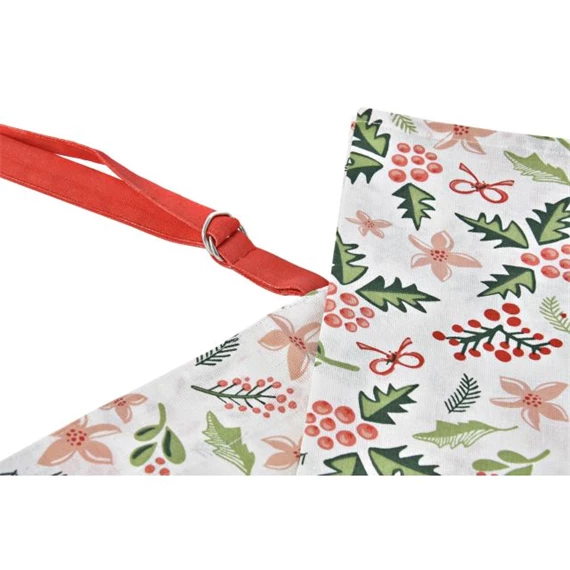 Kötény szett fagyöngy 60x0,2x80 cm S/2