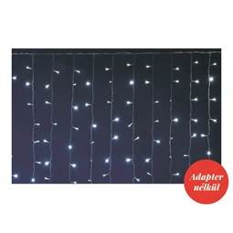 Fényfüggöny sorolható, kül-és beltéri, 400 LED, 2x2 m