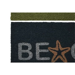 Lábtörlő "Beach" felirattal 60x40x1,5 cm 2 féle