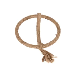 Lámpa álló, kötéllel 40x40x151 cm