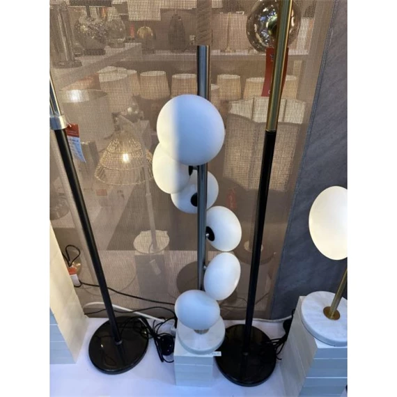 Lámpa álló 15x15x81 cm