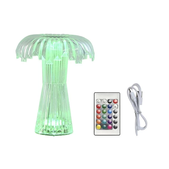 Lámpa asztali, LED-es 16x16x20 cm