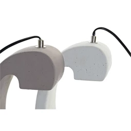 Lámpa asztali 16x8x31 cm 2 féle