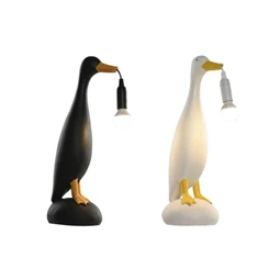 Lámpa asztali, kacsa 17x16x43 cm 2 féle