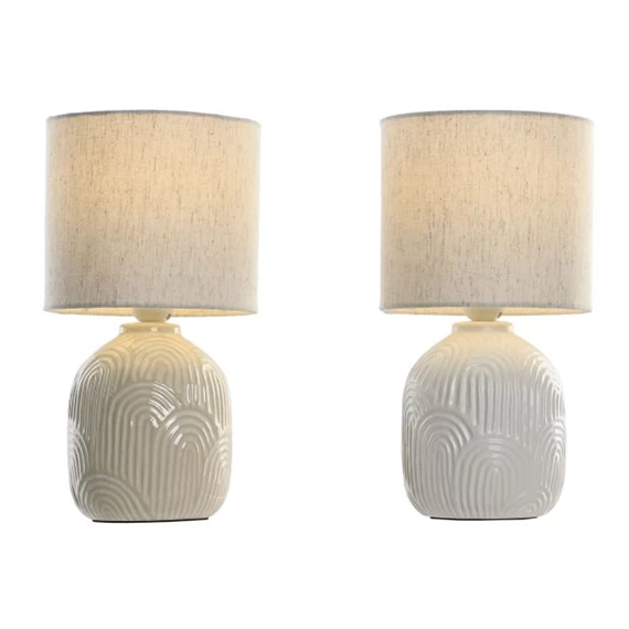 Lámpa asztali 18x18x34 cm 2 féle