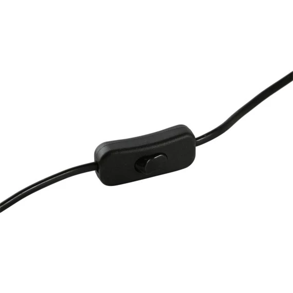 Lámpa asztali, leveles 33x33x51 cm