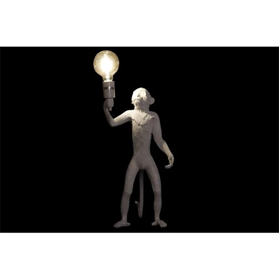 Lámpa asztali, majommal 31x34x55 cm 2 féle