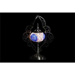 Lámpa asztali, mozaikos 20x15x42 cm 2 féle