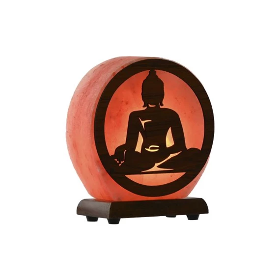 Lámpa asztali sólámpa Buddha 16x7x18 cm